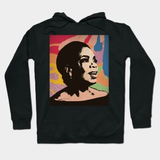 Vintage Poster - Oprah Winfrey Style Hoodie